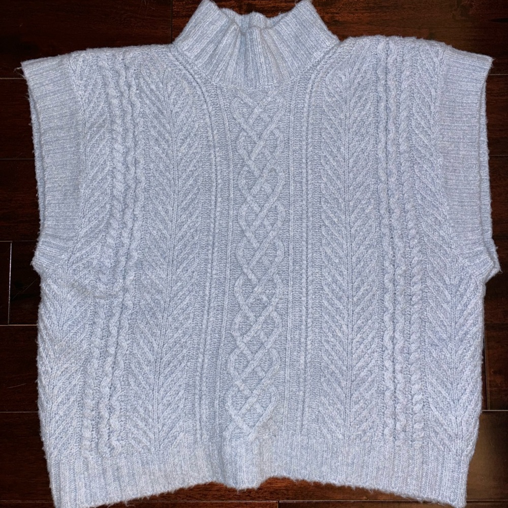 Pink Rose Sweater Vest
